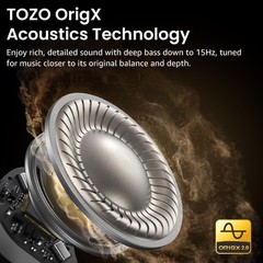 TOZO NC9 Wireless Earbuds with Hybrid ANC-Modes, IPX8 Waterproof, Refurbished