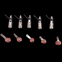 5 PAIRS Speaker Audio AMP Terminal Binding Post Spring Loaded Type Nickel plated