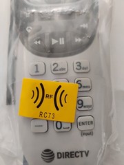 Direct TV RC73 IR/RF Universal Remote Genuine OEM w/ Batteries BRAND NEW SEALED