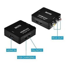 HDMI To RCA AV Adapter Converter Cable CVBS 3RCA 1080P Composite Video Audio