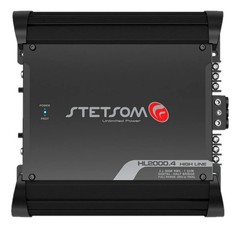 Stetsom Amplifier HL 2000.4 1 Ohm Car Audio 2000 W 4 Channels