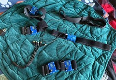 5+1 POINT FULL BODY SLIMEVR TRACKERS FOR VR W CHARING CABLES (READ DESCRIPTION)