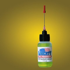 100% Synthetic Oil for lubricating Turntables, Liberty Oil Made in the U.S.A.