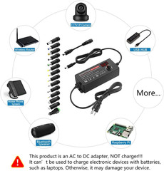 3V ~ 24V 3A 72W Power Supply Adjustable DC 3V 5V 6V 9V 12V 15V 16V 18V 19V 20V 2