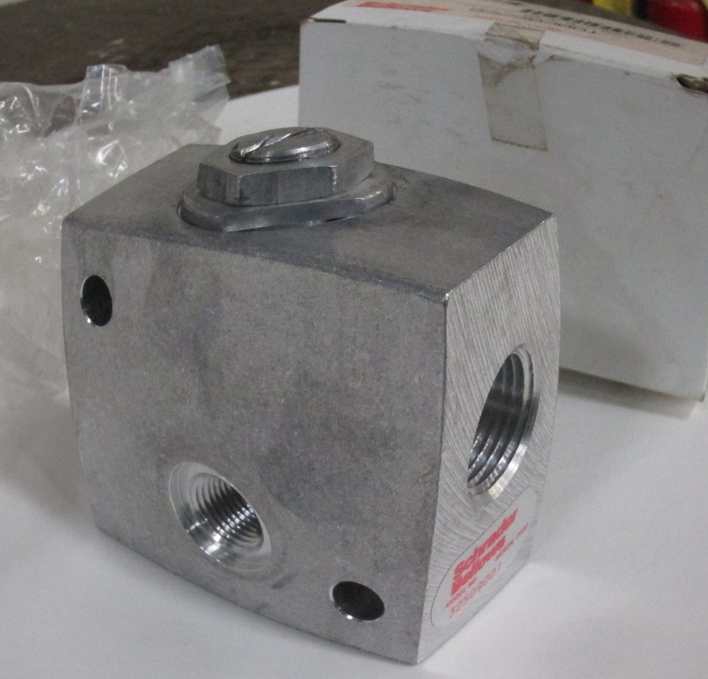 Schrader Bellows Flow Control Valve #032509001 Aluminum Body 19711MO