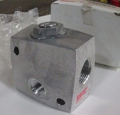 Schrader Bellows Flow Control Valve #032509001 Aluminum Body 19711MO