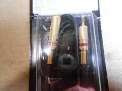 RADIOSHACK 42-2482 24K GOLD PLATED HEADPHONE EXTENSION CORD