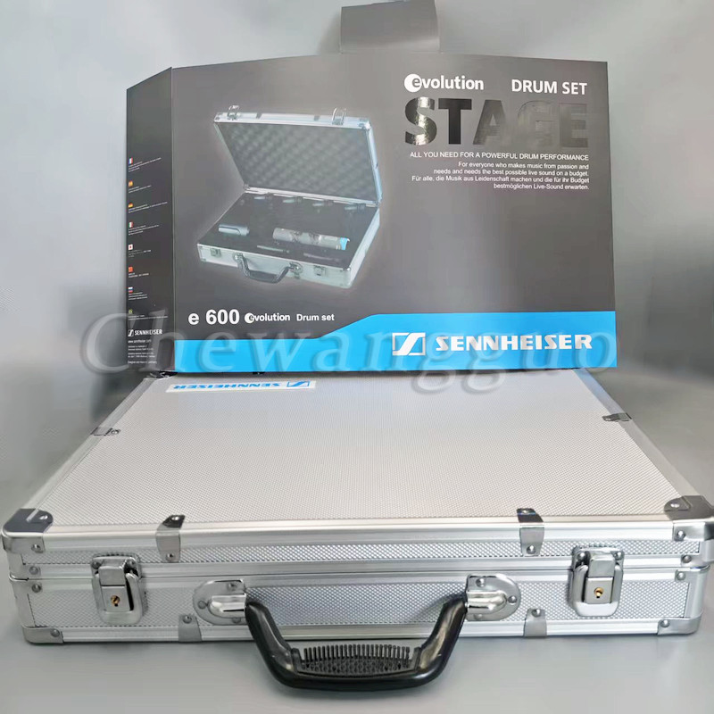 Sennheiser Drum Kit 600 e600 Drum Mic Package with Case e602 e604 e614 US STOCK