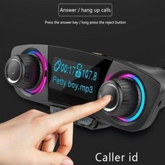 Wireless Bluetooth FM Transmitter Car Stereo Audio MP3 AUX Adapter USB Charger