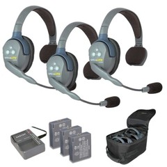 Eartec UltraLITE Full Duplex Wireless Headset Communication System