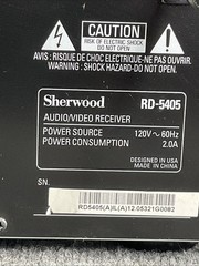 Sherwood RD-5405 5.1 Channel A/V Receiver Audio Video Tested Used