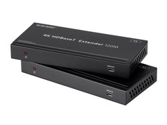 Monoprice Blackbird 4K HDBaseT Extender Kit, 120m, 18Gbps, 4K@60Hz, YCbCr 41097