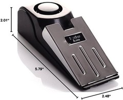 Easy to Use Door Stop Alarm with Loud 120db – Ultimate Travel Security Device