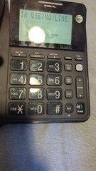 AT&T CL2940 Single Line Corded Telephone/Phone *used/power one*