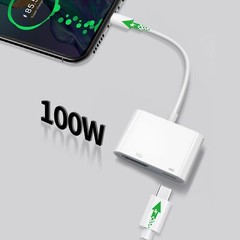 USB C/Type C to HDMI Adapter for iPhone 15 16 Ipad to TV 4K@60Hz, 100W Charging