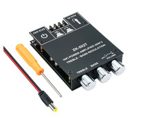 Placa amplificadora de audio estéreo 2.0 con potencia de hasta 100W (50W+50W), e