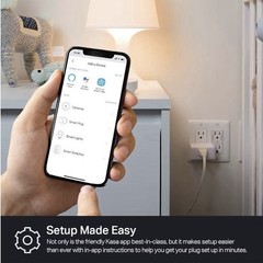 TP-Link Kasa HS103P3 Smart WiFi Plug Alexa Google Home Outlet 15A White 3 Pack