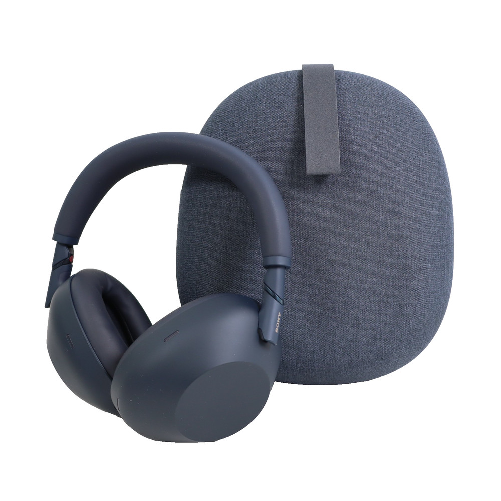 Sony WH-1000XM6 The Best Noise Canceling Wireless Headphones w/ Case, Blue