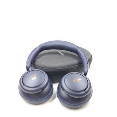 Soundcore Life Q30 Bluetooth Noise Canceling Headphones with case Blue Grade A