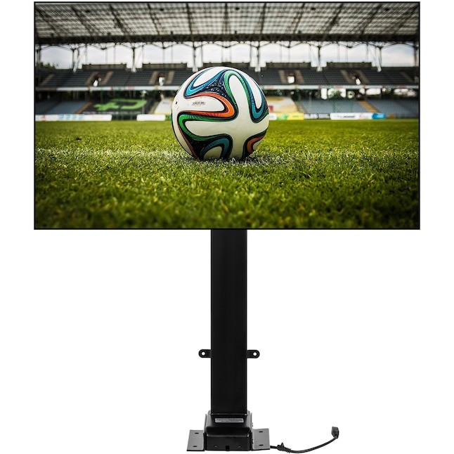 VEVOR Motorized TV Lift Stand for 32-65″ TVs Adjustable 28.7″-64.2″ w/ Remote