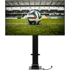 VEVOR Motorized TV Lift Stand for 32-65″ TVs Adjustable 28.7″-64.2″ w/ Remote