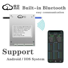 JK BMS JK-B1A8S20P 4-8S 200A LifePo4 Li-ion Battery w/1A Active Balance BT Lot