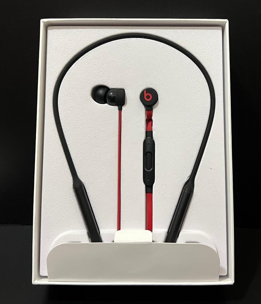 Beats X Wireless Bluetooth In-Ear Headphones ✅️-Black/ Red
