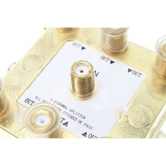 LEVITON 47690-G6 PASSIVE 6-WAY VIDEO SPLITTER, 2-GHZ, 1X6 TYPE
