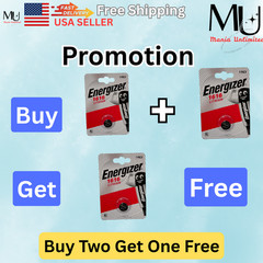 1X Pack Energizer CR 1616 ECR1616 Fresh Stock Lithium 3V Battery Exp Date 2033+