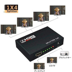 Full HD HDMI Splitter Amplifier Repeater 1080p 4K Female Switch Box 1×4 Port