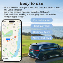 Mini Car GPS Tracker Universal Magnetic Vehicle Tracking Device Wireless US Lot