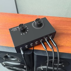 6-Way Audio Switcher, 3.5mm (1/8″) Stereo Switcher 6In 1Out