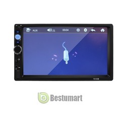 7″ Double Din Car Stereo IOS/Android MP5 Player FM GPS Navigation Bluetooth+CAM