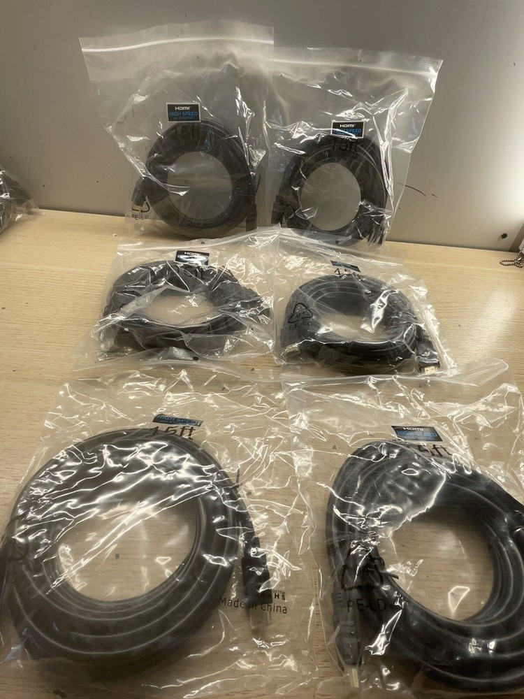 HDMI HIGH SPEED WITH ETHERNET / LOT OF 6/ FRA621