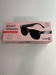 Wear IQ Smart Glasses with Wireless phone and music play, touch control, & UV400