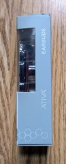 Ativa Blue Earbuds With Microphone New