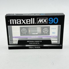 MAXELL MX 90 Metaxial Vintage Blank Audio Cassette Tape Metal Type IV Japan NEW