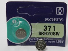 Sony 371  SR920SW Watch Battery 1Pc (Exp. 10/2031)