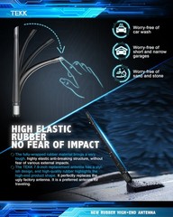 Carbon Fiber Short Antenna Compatible with Ford / F150 / F250 / F350 / F450 /…