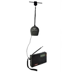 XHDATA AN-80 Shortwave Reel Antenna Black FM/SW External Whip to Improve Sign US