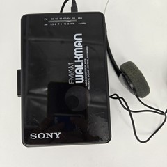 Sony Walkman WM-AF22 W/ Headphones Radio Yes Cassette No *for Repair As Is Parts