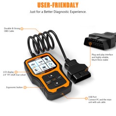 ANCEL AD410 Automotive OBD2 Scanner Car Check Engine Fault Code Reader Diagnosis