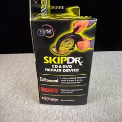 SkipDr CD DVD Repair Device Digital Innovations 10108 Video Game Disc Fix