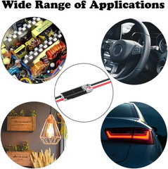 50pcs 2 Pin Waterproof Electrical Connector Car Automotive Wire Plug Terminal