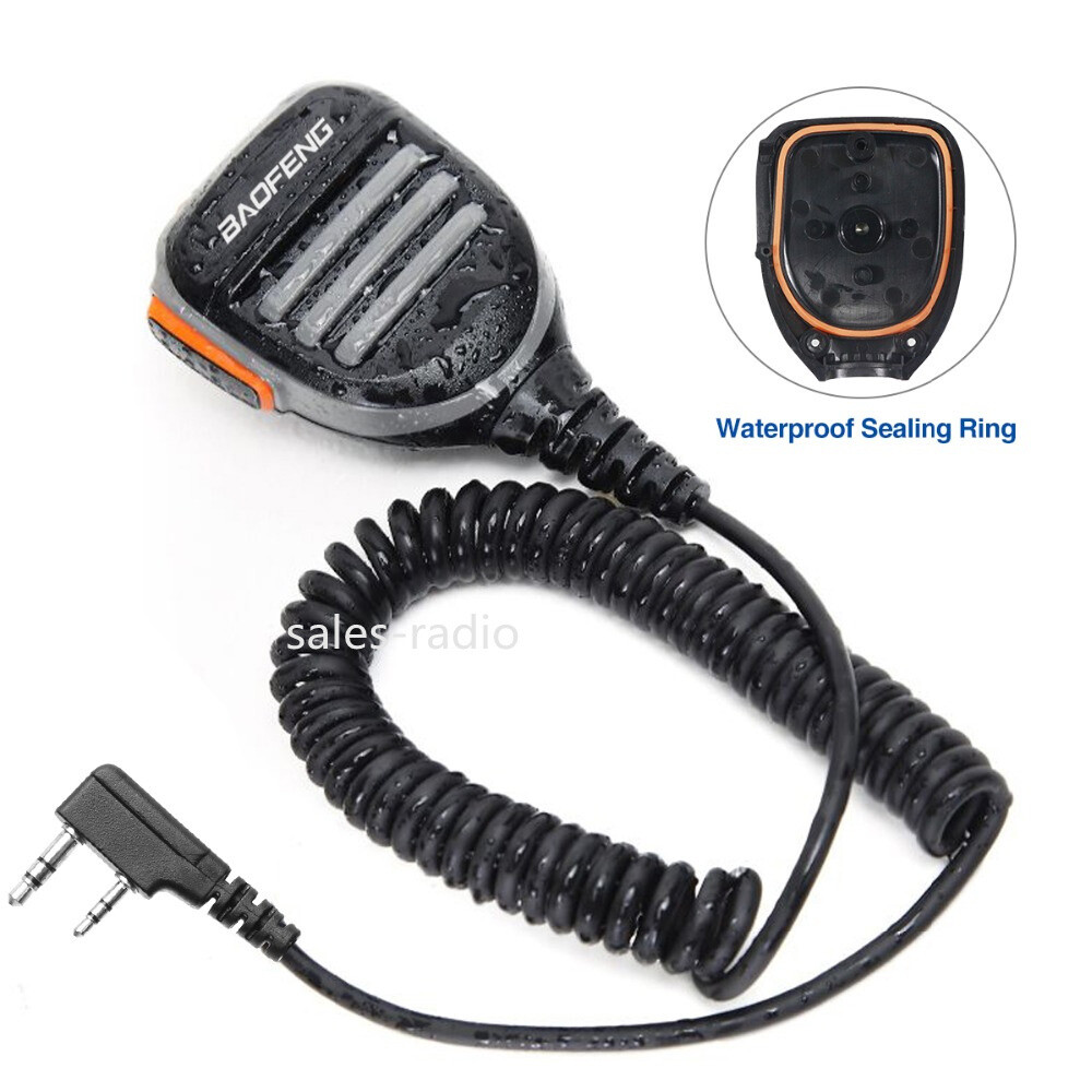 Waterproof Speaker Microphone For BaoFeng UV-5R BF-888S Retevis RT22 H777 Radios