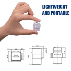 USB C Keystone, USB C Keystone Jack Insert Adapters Female to Female Inserts …