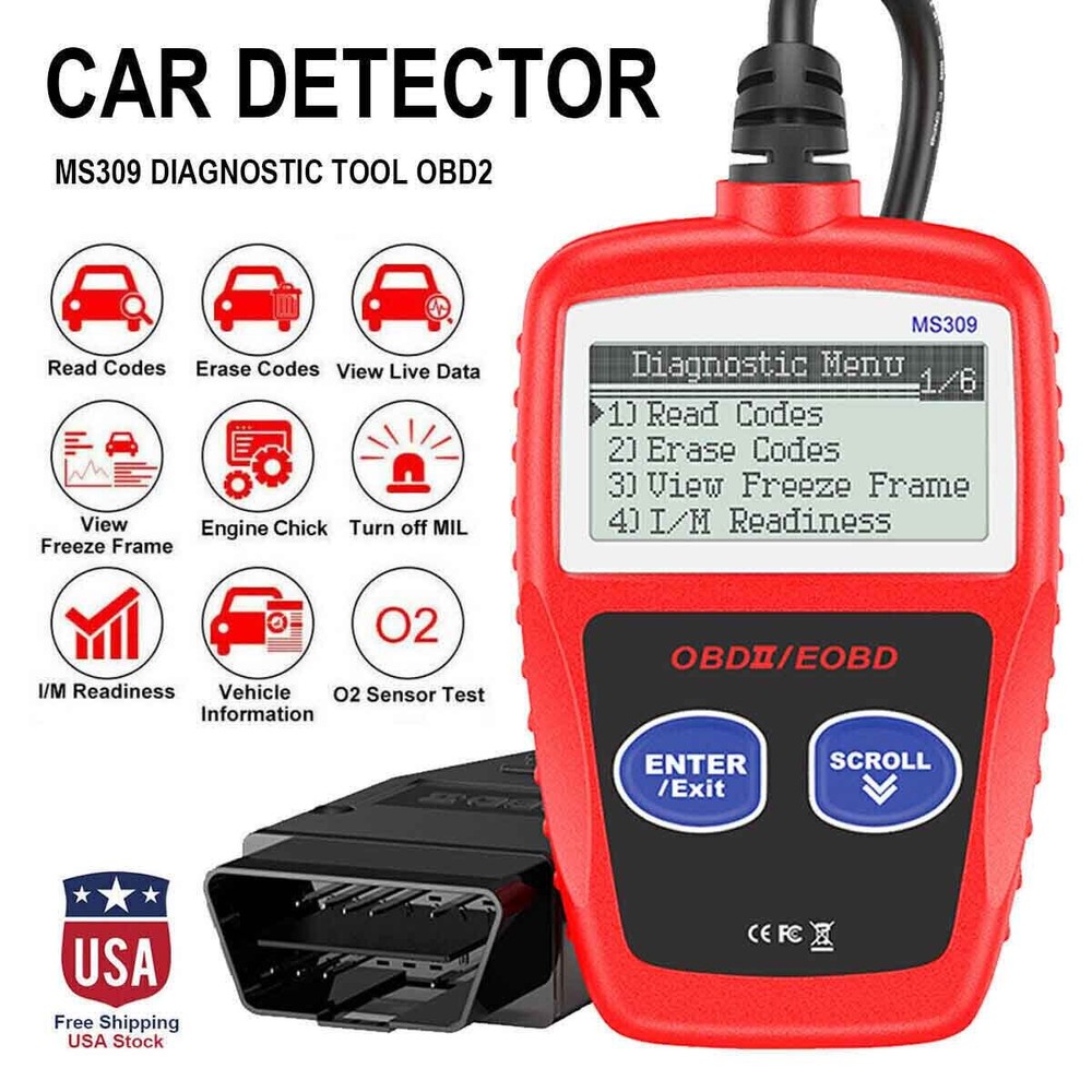 Autel OBD2 Scanner MS309 Universal Automotive Engine Fault Code Reader