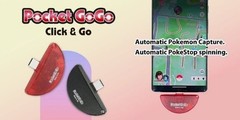 UltrA CatcheR | Pocket Go Go Click & Go Monster Catcher: Red, Type C Plug, V2026