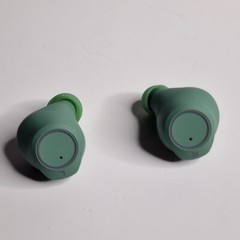 Zebra Wireless Bluetooth Earbuds Headphones 3026967 In Magnetic Charging Case