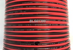 15′ ft Red Black 18 Gauge SPEAKER WIRE Cable Home Car Audio Wiring 12V DC Power
